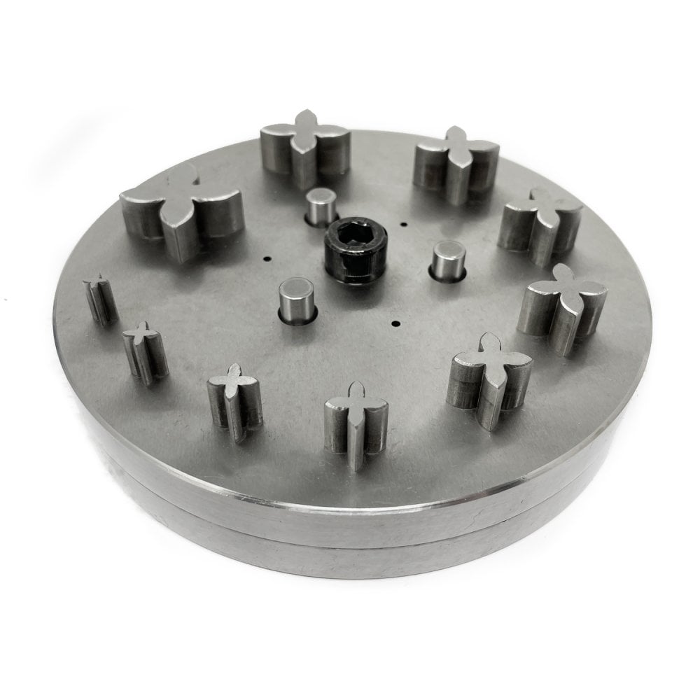 4 Petal Flower Disc Cutter (Set of 10 Punches)