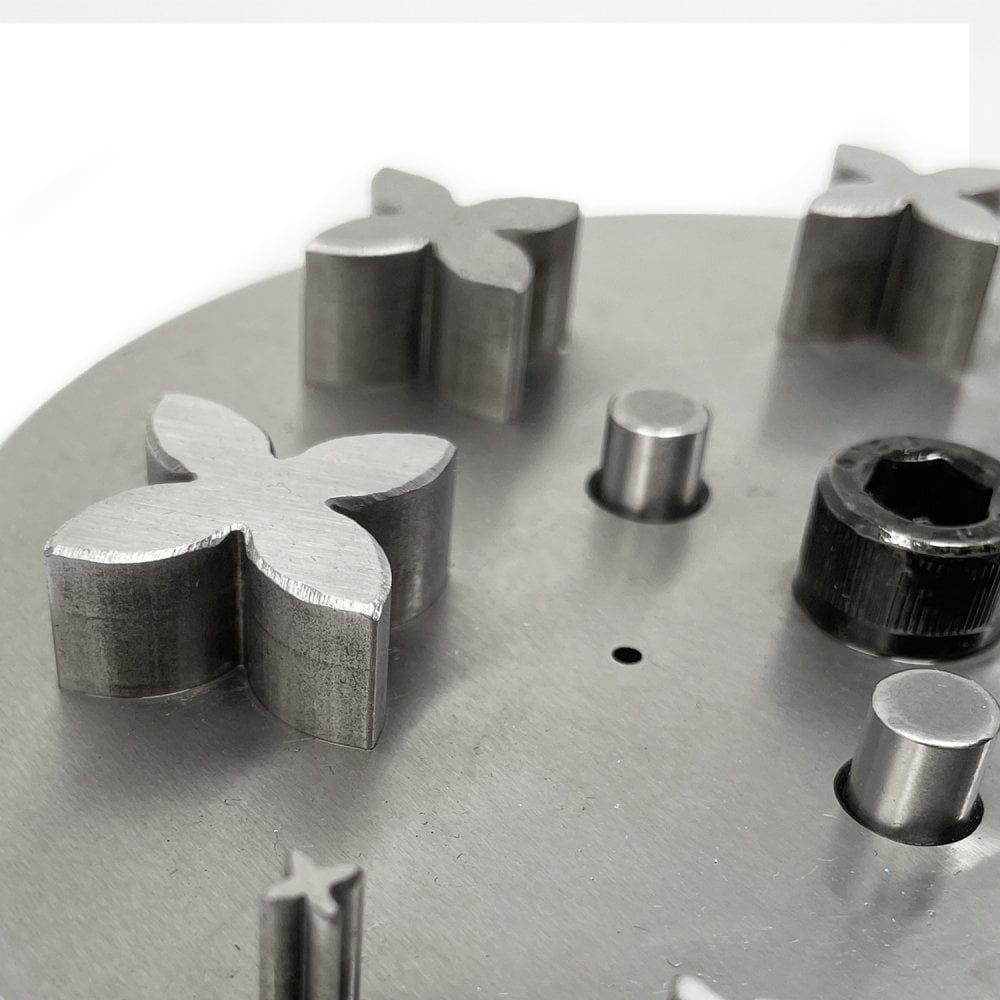 4 Petal Flower Disc Cutter (Set of 10 Punches)