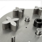 4 Petal Flower Disc Cutter (Set of 10 Punches)