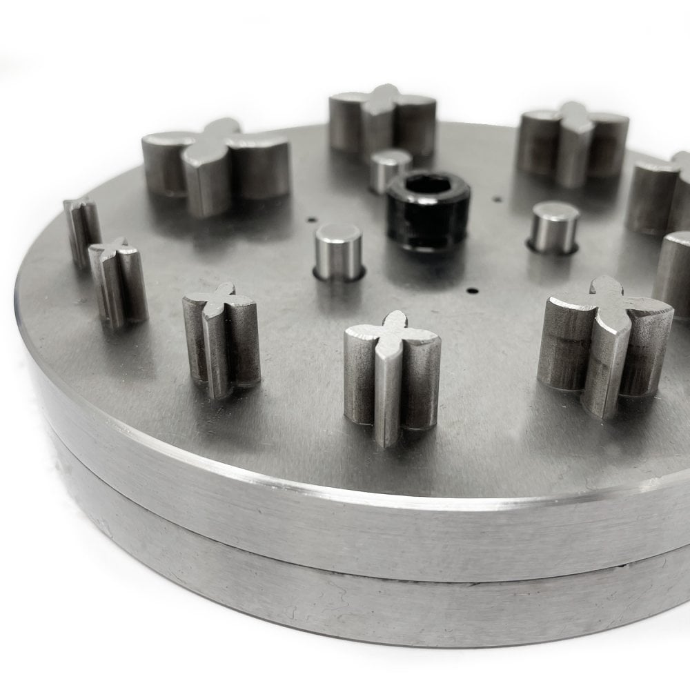 4 Petal Flower Disc Cutter (Set of 10 Punches)