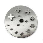 4 Petal Flower Disc Cutter (Set of 10 Punches)