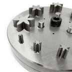 6 Petal Flower Disc Cutter (Set of 10 Punches)