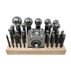 26 Piece Dapping Punch Set and 2.75" Block