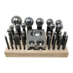 26 Piece Dapping Punch Set and 2.75" Block