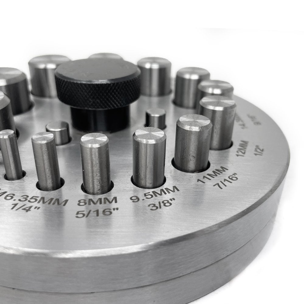 Round Disc Cutter Set of 14 (3mm - 25.4mm)