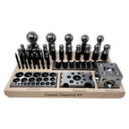 Classic Dapping Kit with 29 Punches and 4 Blocks