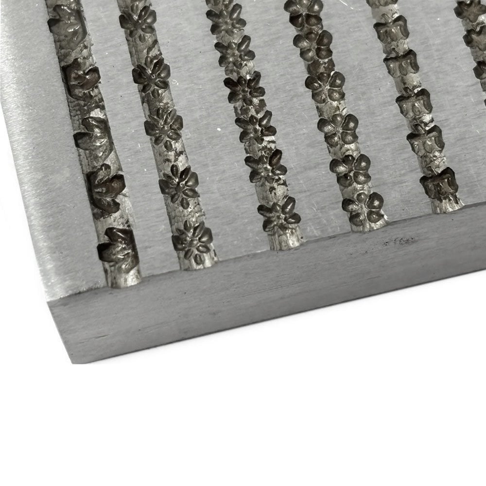 Wire Impression Die With 20 Patterns - 3 Design Options