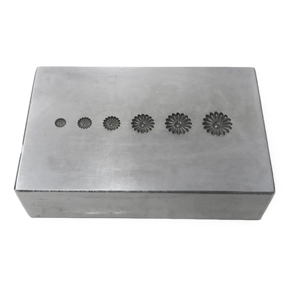 Jeweller's Shot Plate - 6 Flower Design Sizes