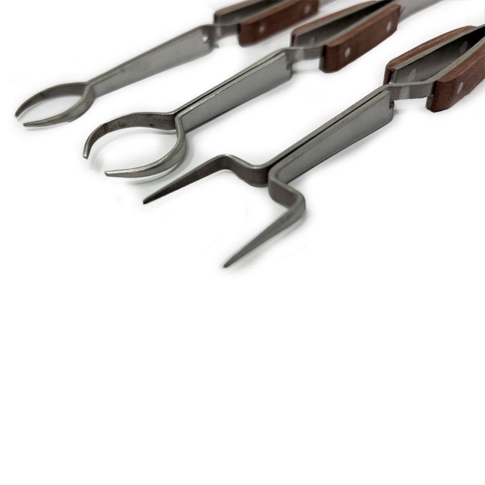 Work Holding Tweezers - 3 Set