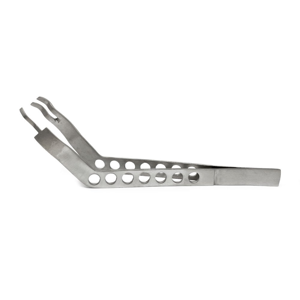 Bent Ultrasonic Tweezers for Rings
