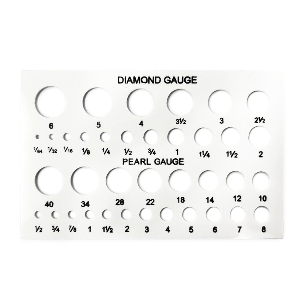 Diamond, Pearl & Stone Gauge