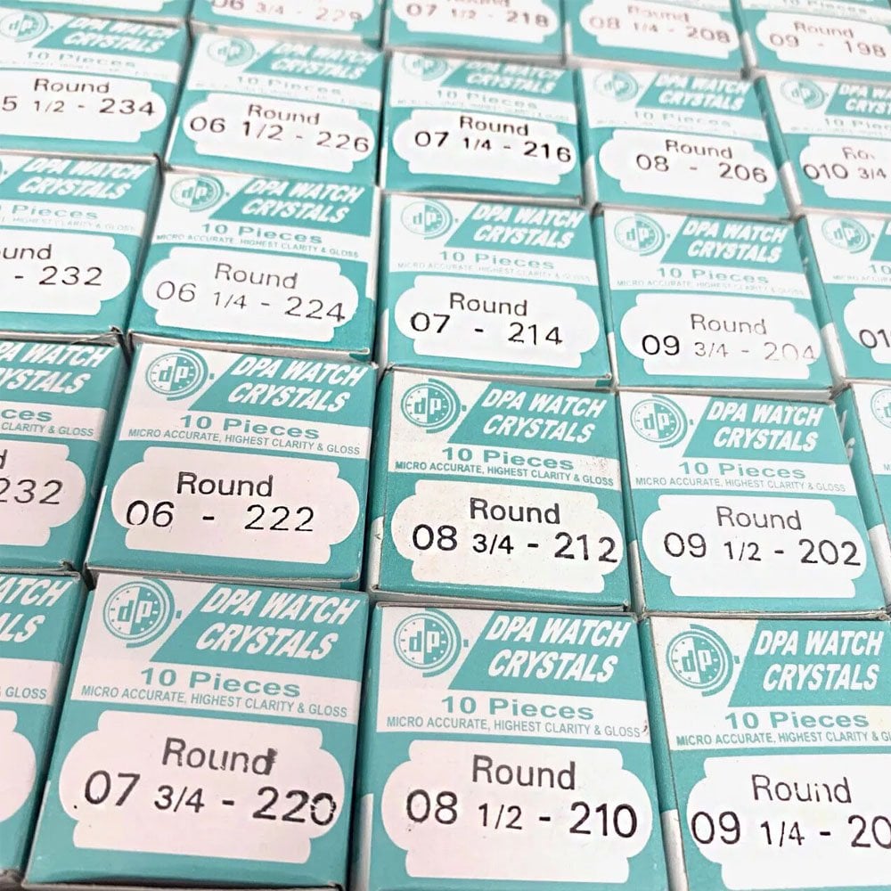 250 Pieces of Low Domed Glass - 19.0-23.6mm