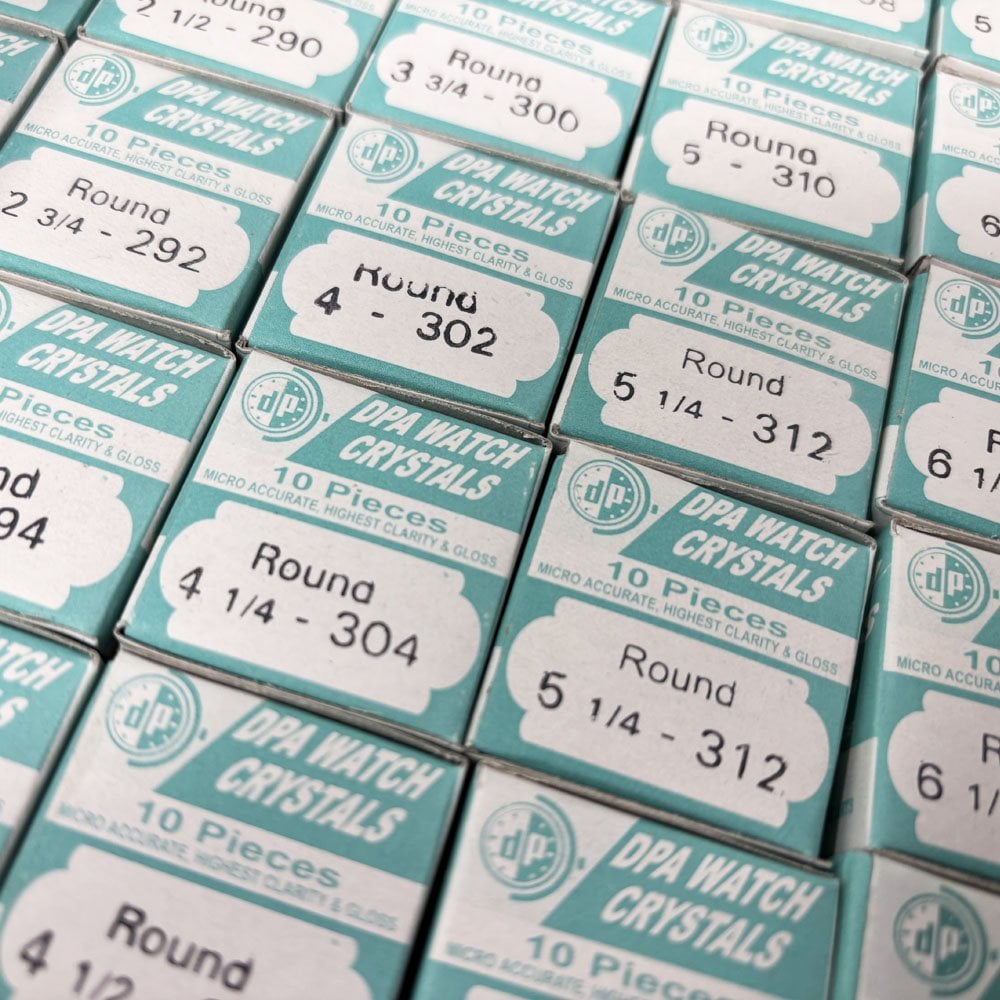 250 Pieces of Low Domed Glass - 27.8-32.4mm