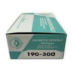 100 Pieces of Low Domed Glass - 19 - 30mm