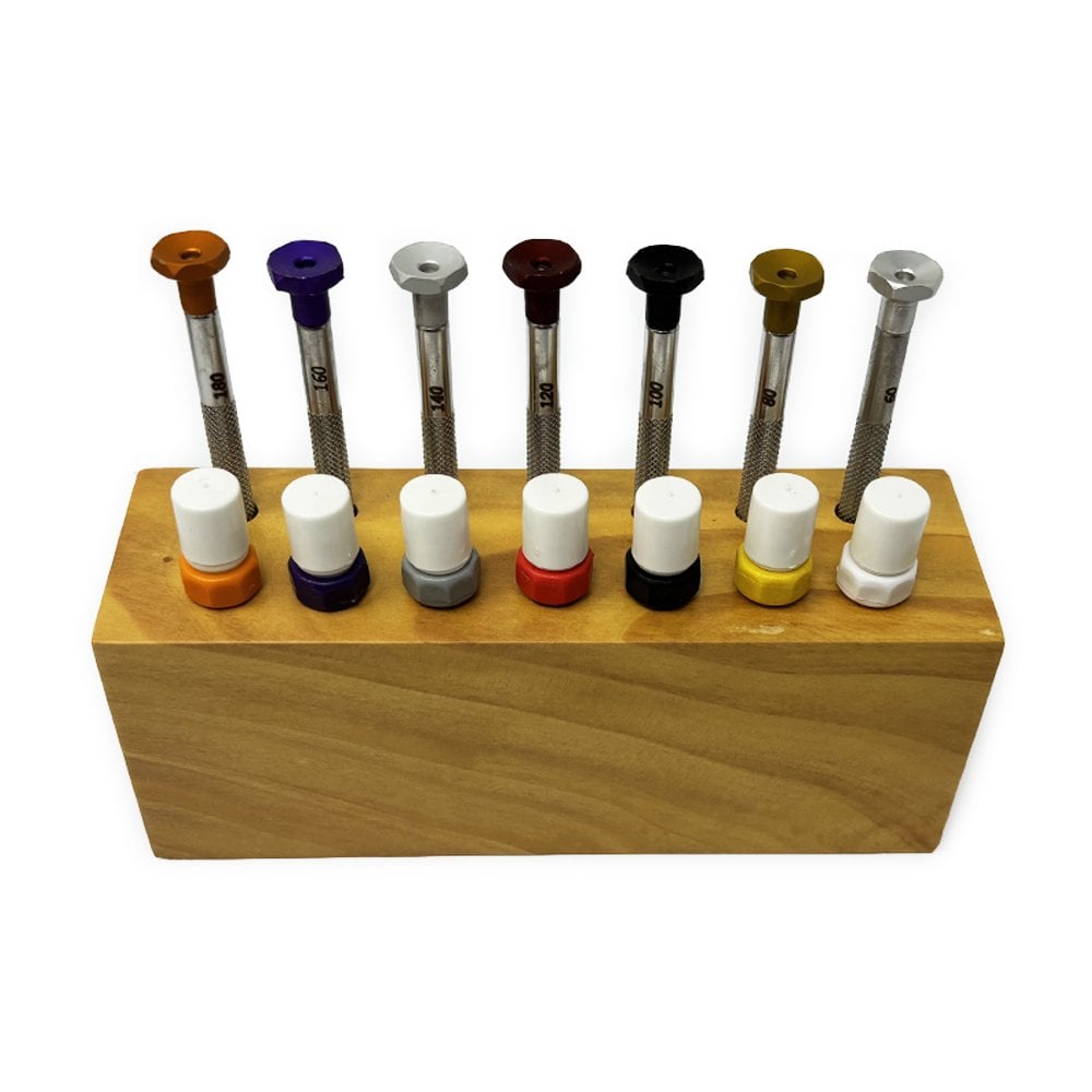 Screwdriver Set of 7 with Spare Blades