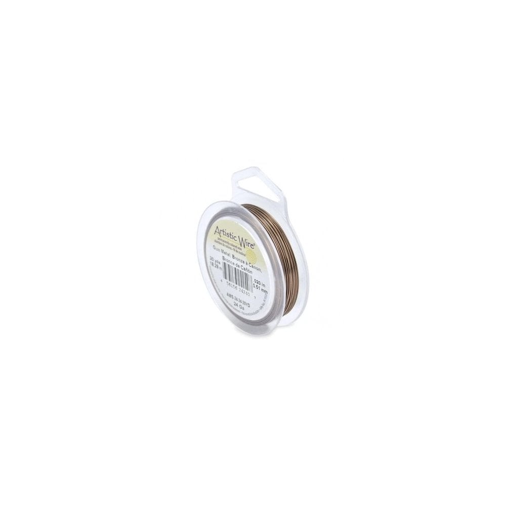 Beadalon Artistic Wire, Antique Brass - Choose Gauge