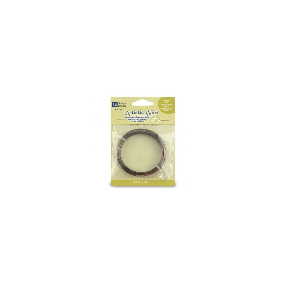 Beadalon Artistic Wire, Antique Brass - Choose Gauge