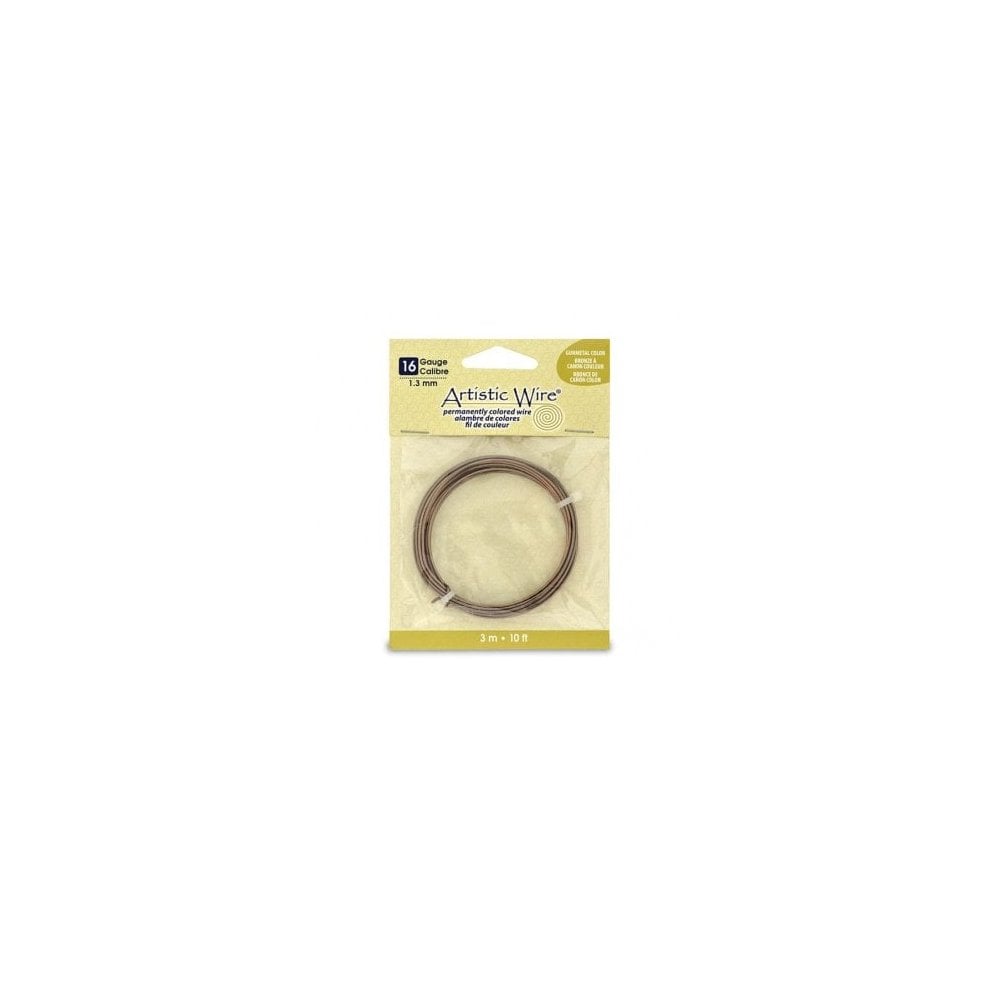 Beadalon Artistic Wire, Antique Brass - Choose Gauge