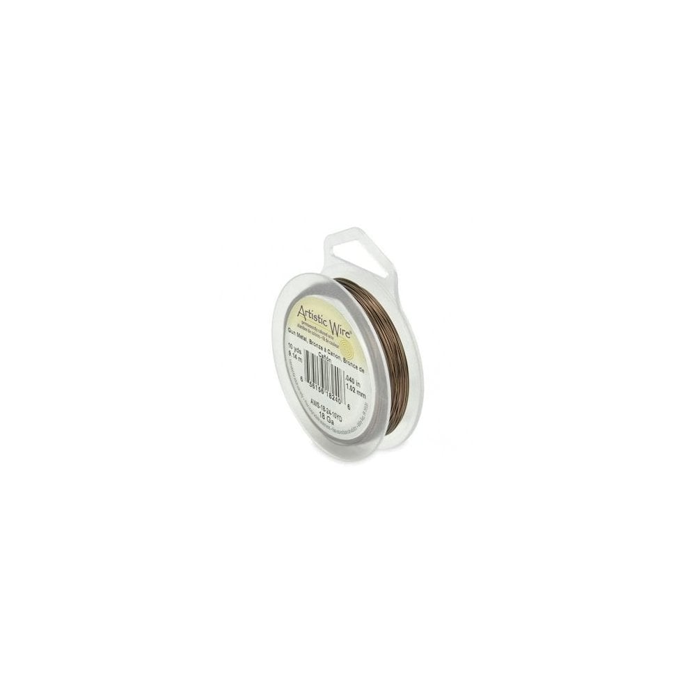 Beadalon Artistic Wire, Antique Brass - Choose Gauge
