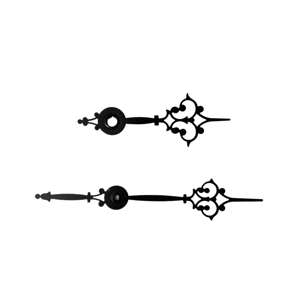 Black Hour/Minute Hands Vienna Regulator 65/57mm