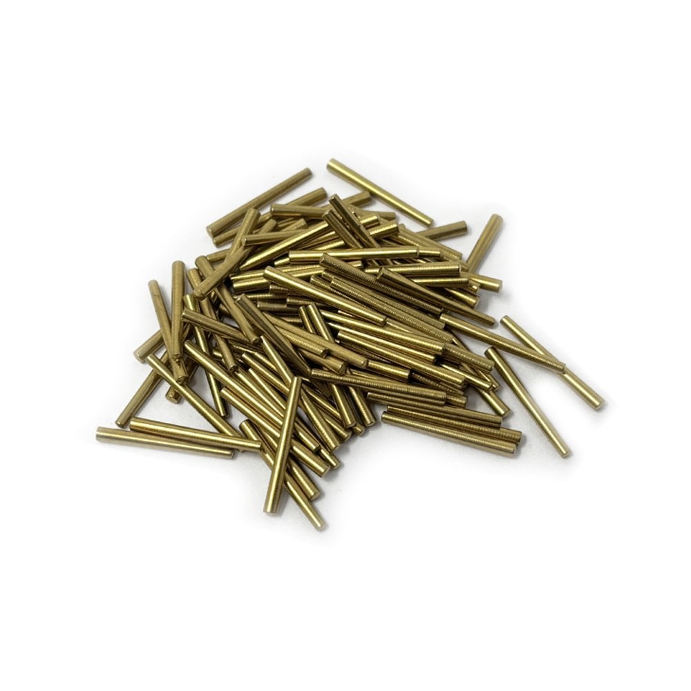 100x Brass Clock Taper Pins - Choose Size Range