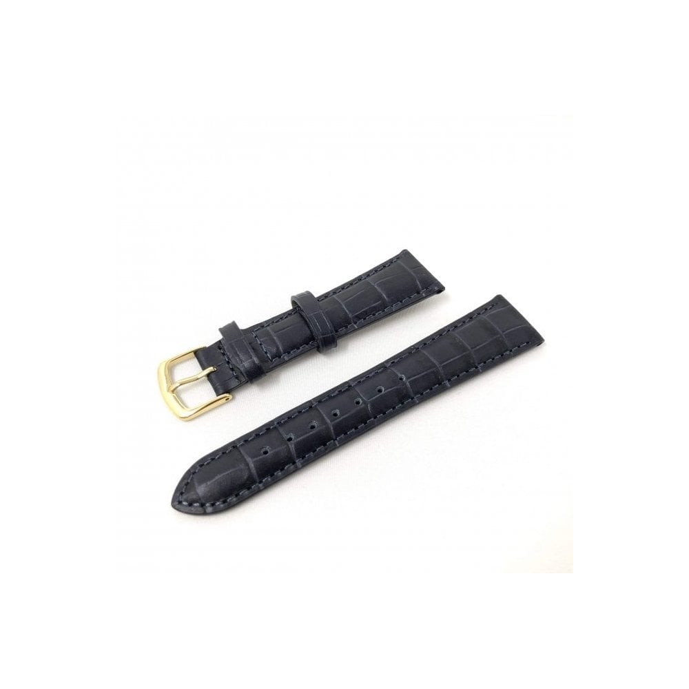 Hadley Roma Alligator Grain Leather Watch Strap - Choose Size & Colour