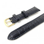 Hadley Roma Alligator Grain Leather Watch Strap - Choose Size & Colour