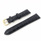 Hadley Roma Alligator Grain Leather Watch Strap - Choose Size & Colour