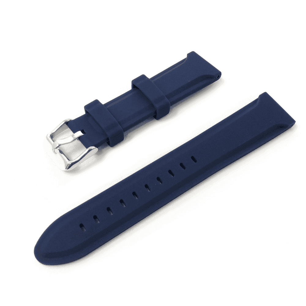 Hadley Roma Silicone Watch Strap - Choose Size & Colour