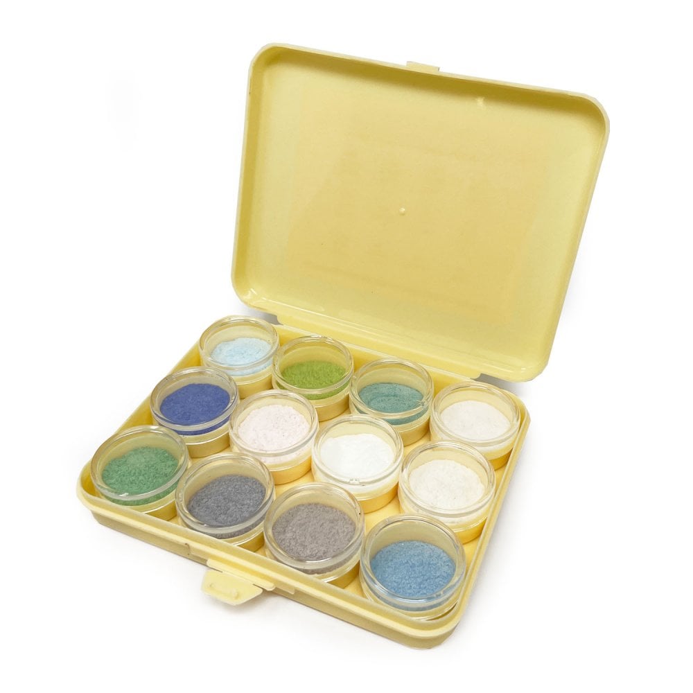 Transparent Enamel Powder - Sample Set of 12