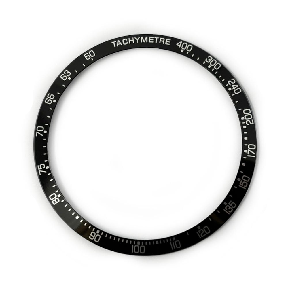 Bezel Insert for Tag Heuer Carrera - Black