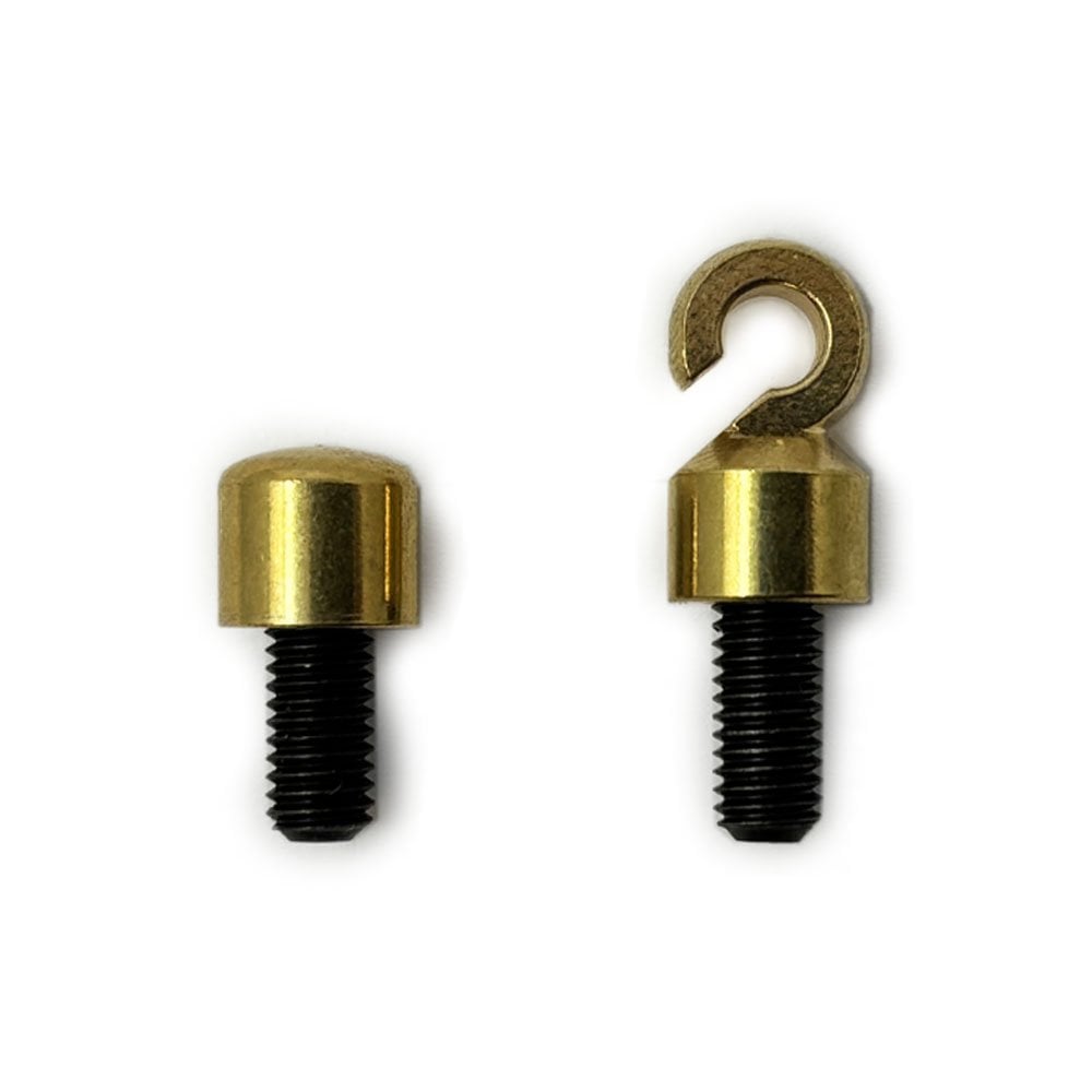Clock Weight & Shell Hooks Male Open - Choose Diameter