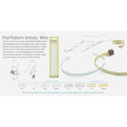 Beadalon Flat Pattern Wire - Choose Design