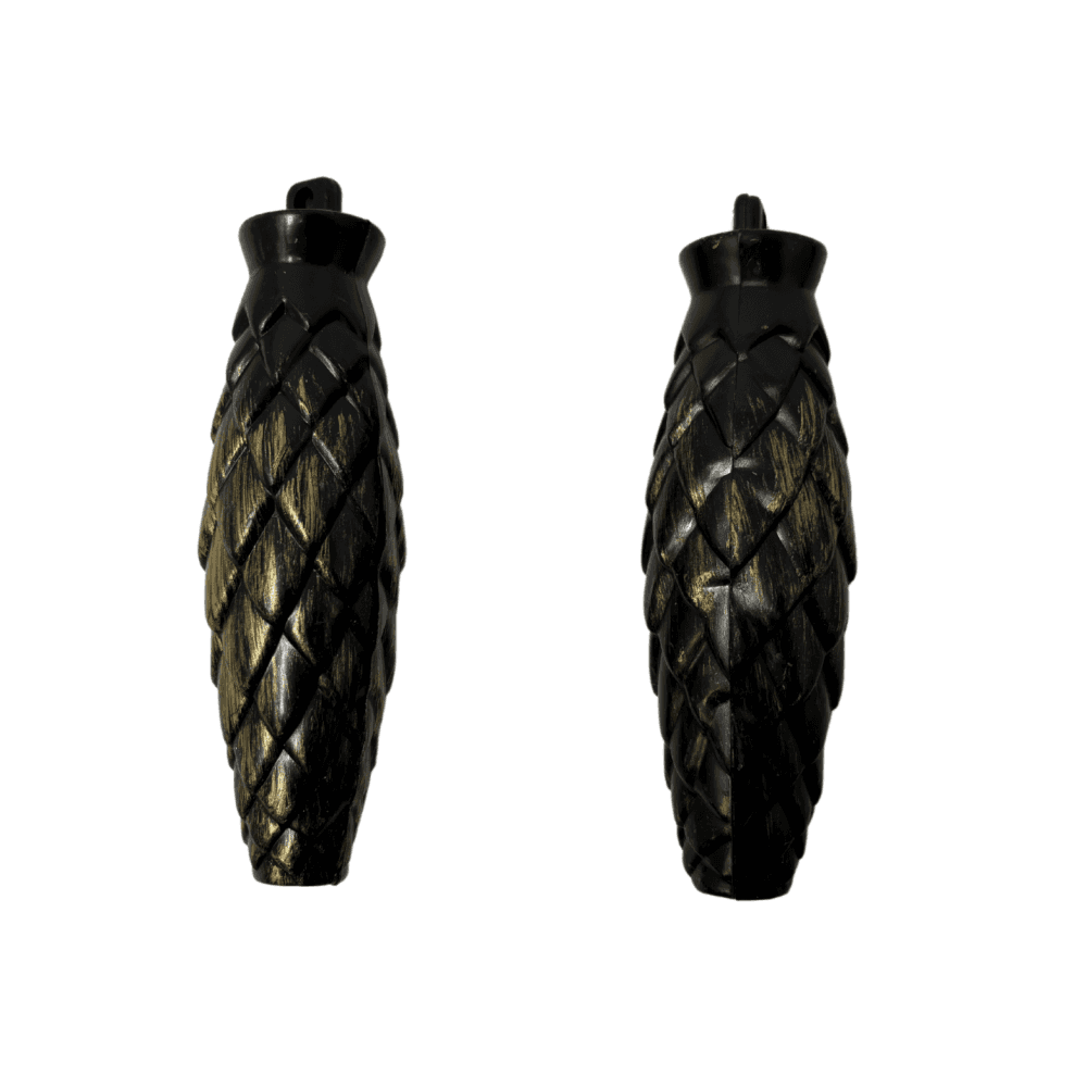 Cuckoo Clock Weights - Antique Finish Plastic 30 x 100mm