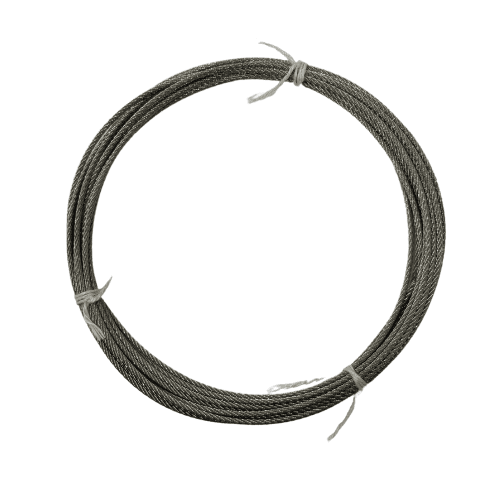 Stainless Steel Clock Line, 1.5mm x 12 Feet