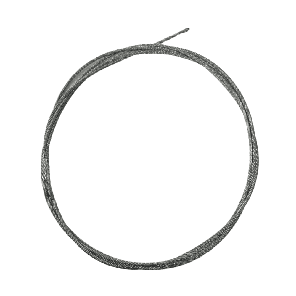 Galvanised Steel Clock Line, 1.5mm x 5 Feet