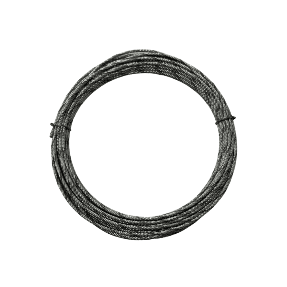 Galvanised Steel Clock Line, 1.5mm x 21 Feet