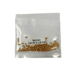 Gold Crimp Beads - Choose Size