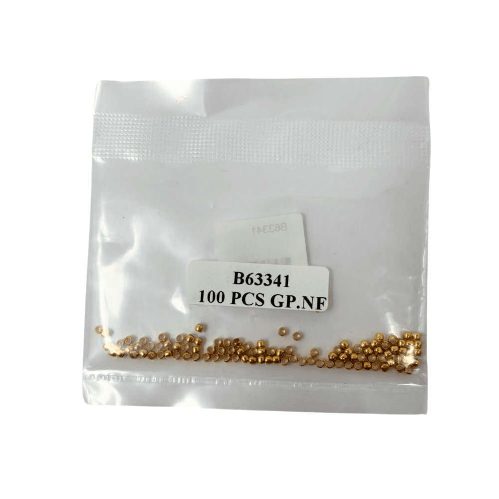 Gold Crimp Beads - Choose Size