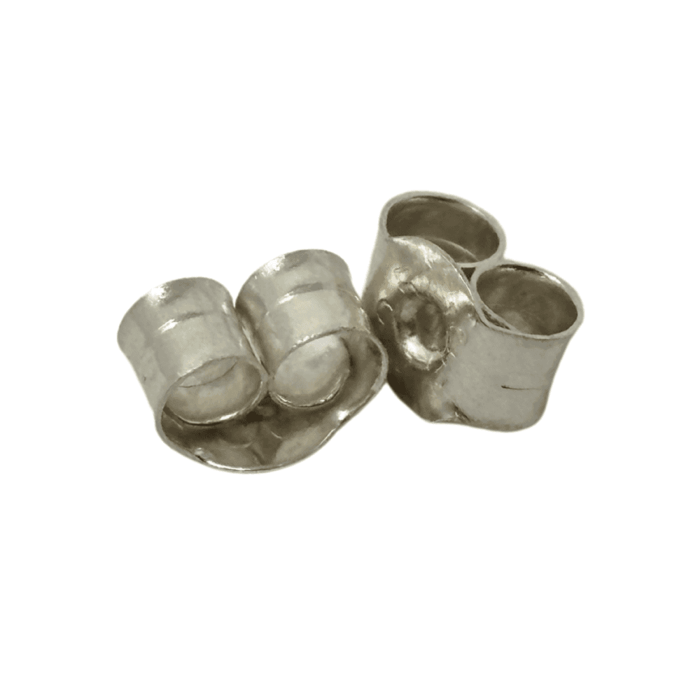 Pair of Butterfly Scrolls Silver - Choose Size