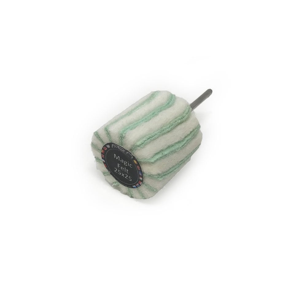 Magic Felt Emery Flap Wheels - Choose Size