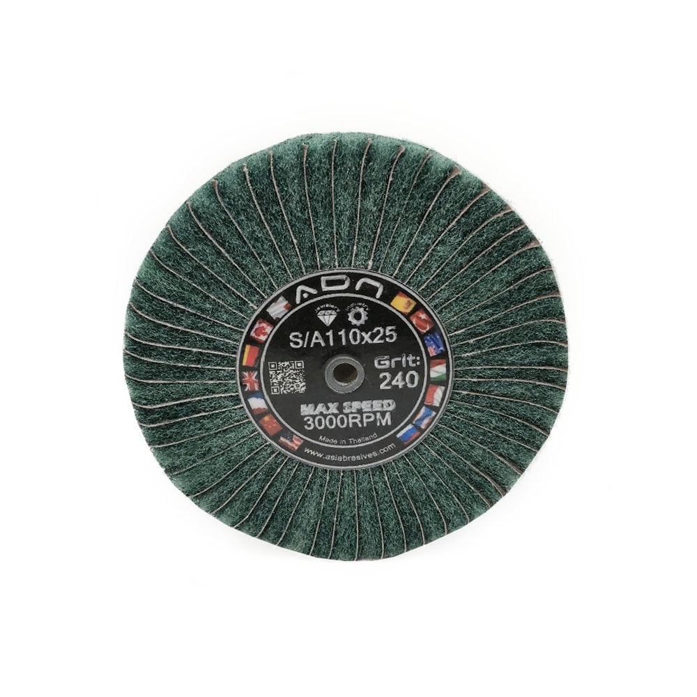 Scotch-Brite Emery Flap Wheels - Choose Grit