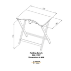 Durston Student Folding Bench