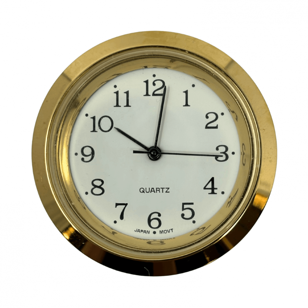 Clock Face Movement Heads - Choose Size, Colour & Numerals