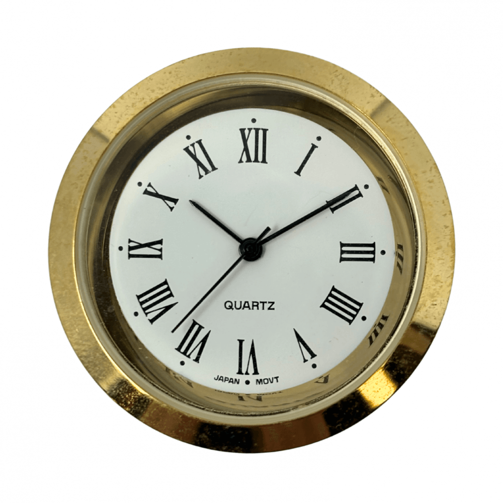 Clock Face Movement Heads - Choose Size, Colour & Numerals