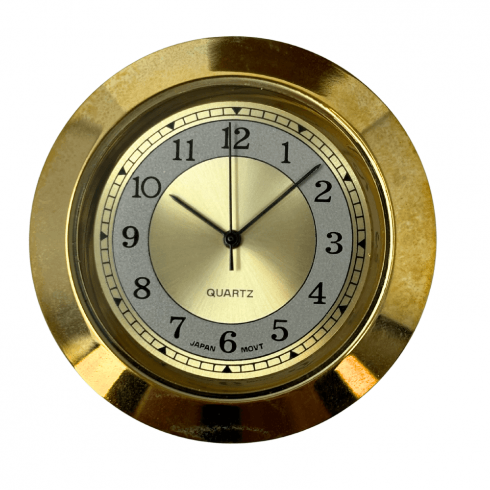 Clock Face Movement Heads - Choose Size, Colour & Numerals
