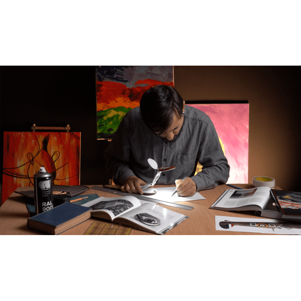 YoYo Magnifying Lamp