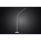 Slimline 4 Floor Lamp Brushed Steel