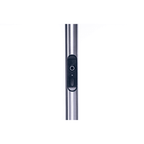 Slimline 4 Floor Lamp Brushed Steel