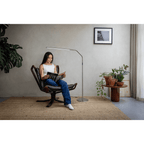 Slimline 4 Floor Lamp Brushed Steel